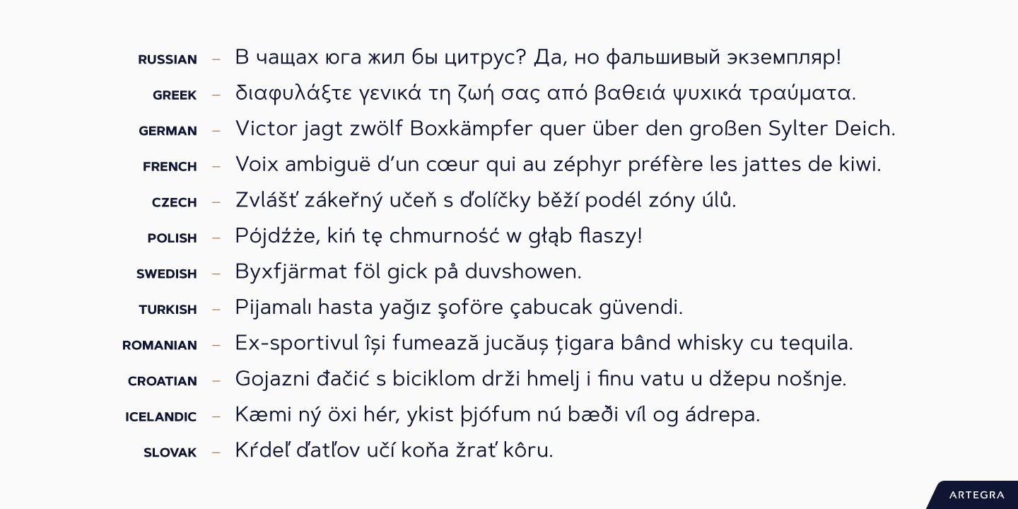 Artegra Sans Alt